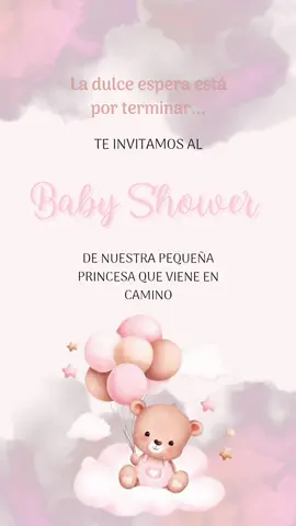 Invitación de Baby Shower de osito en versión niña🩷🐻 Realizamos invitaciones digitales personalizadas para todo tipo de eventos y con cualquier temática! Reservá tu invitación y recibí toda la info enviándonos un mensaje👇 🌸Nuestro número: +54 9 11 5511-3346 🌸 Nuestro instagram: serendipiadesign_ #babyshowerinvitation #babyshowerinvitations #babyshower #babyshowerniño #babyshowerniña🍼💞🥳 #itsagirl🎀  #babyshowernena  #babyshowerosita  #babyshowerideas  #invitacionescreativas #invitacionesdigitales #invitation #invitations #digitalinvitation #invitacionespersonalizadas 