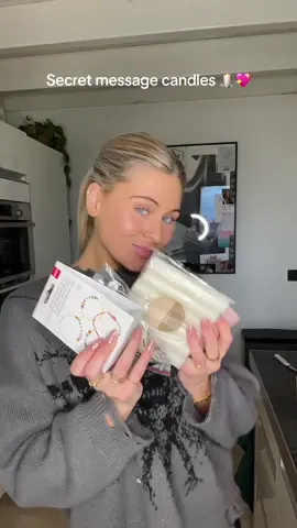 DIY cute gift 💝 #secretmessagecandle 