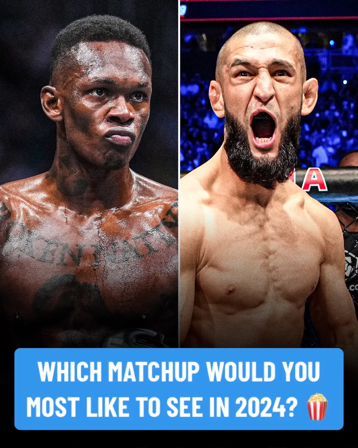 We could be seeing some great MMA matchups in 2024 🤩 #MMA #UFC #conormcgregor #jonjones #israeladesanya #combatsports 