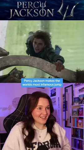 Percy finally makes THEEEE St. Louis Arch jump 🤯🤯🤯🤯 #percyjackson #percyjacksonandtheolympians #percyjacksonseries 