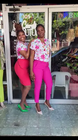 💥SHOP THESE OUTFITS IN STORE 💥 💥CAMISOLE:$1000(M -3XL)  AVAILABLE: PRINTS AND COLOURS VARY  💥PANTS: $4500 (S-3XL) AVAILABLE: BLACK, BROWN, CHOCOLATE BROWN , RED, MUSTARD, GREEN, ARMY GREEN, WHITE, NAVY  BLUE, PINK, ROYAL BLUE AND GREY. 💥SKIRT: $1000 ( M-5X) TEAL, MAGENTA, RUST, RED, ROYAL BLUE, BABY BLUE, HOT PINK, ROSE PINK, YELLOW, BURGUNDY, ARMY GREEN, JAMAICA GREEN, PEACH, WHITE, NUDE, MARVE, MINT GREEN, BROWN,  PURPLE,  NAVY BLUE , OLIVE GREEN,  MUSTARD,  BURNT ORANGE,  ORANGE AND BLACK 💥MODELS  ARE  WEARING  LARGE SKIRT AND MEDIUM TOP, LARGE PANTS AND  MEDIUM TOP. 💥PUMPS ARE AVAILABLE $ 5995 COLOURSAVAILABLE:( RED, NUDE, BROWN, BURGUNDY,NAVY BLUE CARMEL, LAVENDER, LILAC AND BLACK)   💥AVAILABLE AT BOTH LOCATIONS ✅️  📍SHOP #7.... PREMIER PLAZA,  H.W.T.  (2 BUILDINGS UP FROM GISCOMBE'S SPORTS)📍 📍SHOP B... 105 UPPER KING STREET, KINGSTON (ACROSS FROM THE MARCUS GARVEY MUSEUM)📍 ☎️📲876-330-8067 (DOWNTOWN) ☎️📲876-327-4821 (HALF WAY TREE) 🌟DEBIT & CREDIT CARDS ACCEPTED💳 🌟WE DELIVER ISLANDWIDE✅ 🌟BEARER🏍🏍 ✅ 🌟KNUTSFORD EXPRESS ✅  🌟ZIP MAIL ✅  🌟TARA✅ CUSTOMER PARKING AVAILABLE🅿️