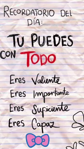 Recordatorio 💖🫶✨️ #tupuedes #motivacióndiaria #consejodeldia #JuanyCanelas 