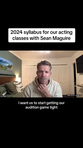 2024 is an exciting year for us!  Our students will be taking the next step in creating their professional reels and preparing to audition.  We will also be continuing to focus on technique through the use of Meisner exercises and improv. If you are looking for an intermediate scene study acting class that is focusing on both in person and zoom auditions, be sure to check us out. To learn more visit our website or email us at theplayersconservatory@gmail.com. #acting #actingclass #scenestudy #auditiontechnique #actingcommunity #actors #theplayersconservatory #fyp #seanmaguire #foryoupage #actingtok 