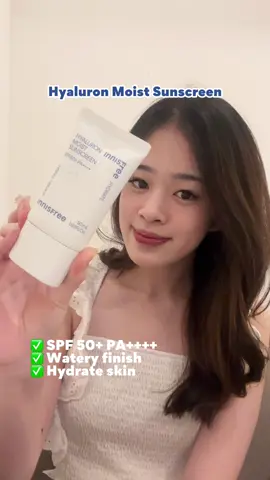 Gak males pake sunscreen semenjak ketemu sunscreen ini! Teksturnya ringan dan watery finish! Gak lengket sama sekali di kulit ❤️ #INNISFREEIndonesia #skincare #suncreen #rekomendasisunscreen #sunscreennowhitecast 
