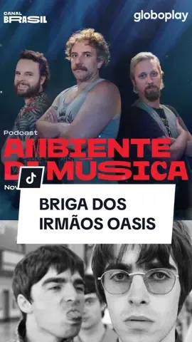 Pra começar bem o ano, um spoiler do próximo Ambiente de Música cujo tema é… Brigas de Bandas! O episódio completo vai estar disponível a partir de amanhã (04/01) no Globoplay e nas plataformas de áudio. #choquedecultura #oasis #whinderssonnunes 