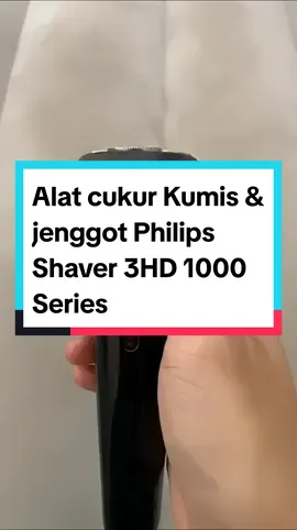 Bosan Nyukur Kumis dan jenggot pakai kerokan, coba pakai ini ya sobat Philips Shaver 3HD 1000 Series #cukur #kumisgangs #jenggot 