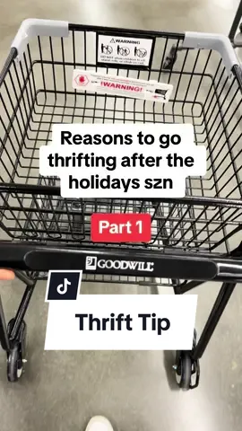 Thrift Tip - As the new year begins people donate a lot of cool stuff you don't want to miss. #Thrifting #ThriftingTip #ThriftingTips
