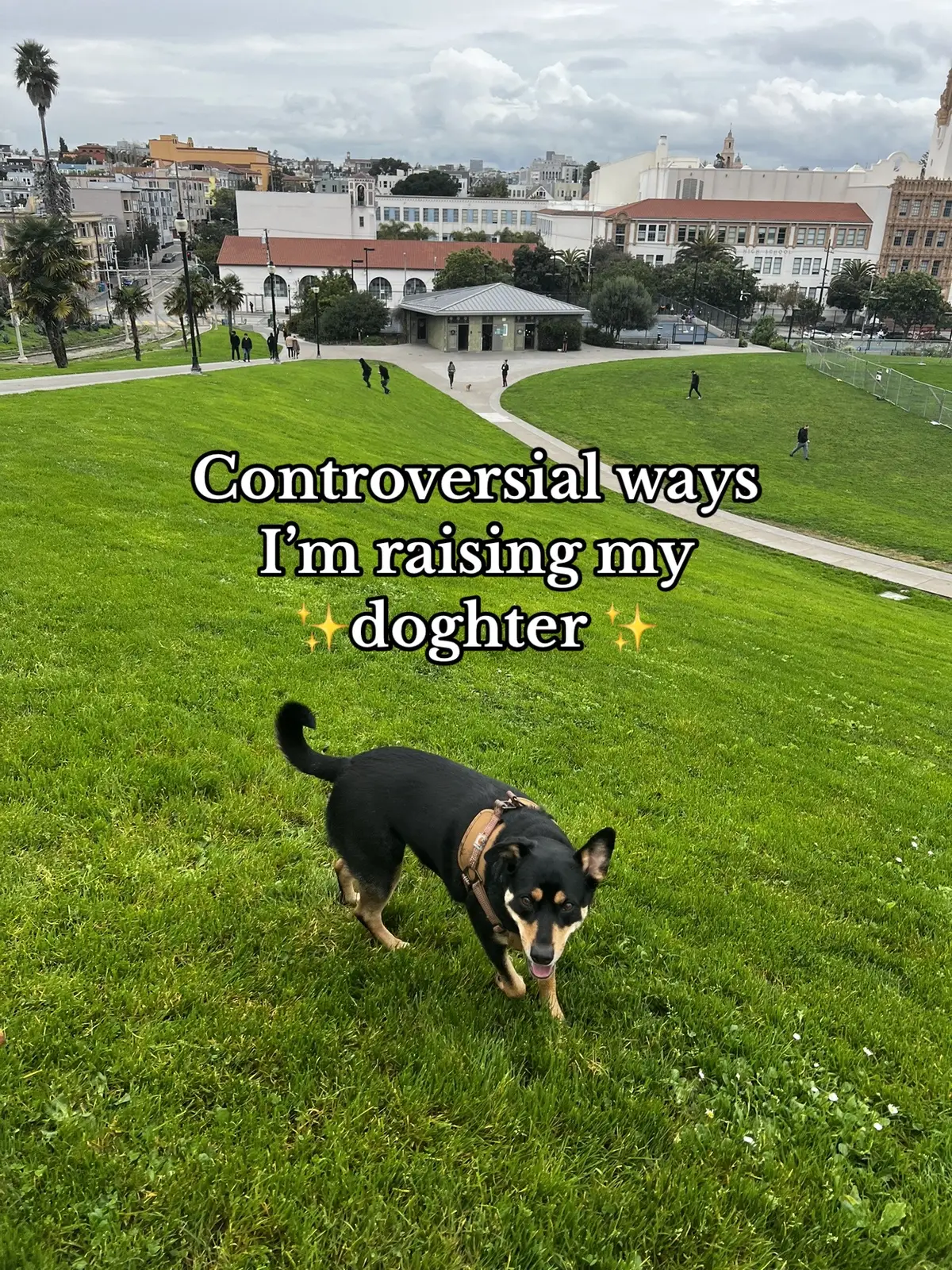 It’s Garnet’s world ok 😤 #controversialwaysimgoingtoraisemykids #doglifestyle #dogisbaby 