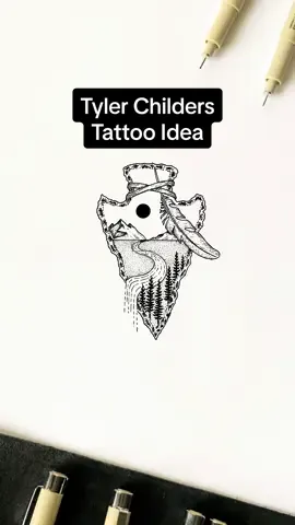 Replying to @eden_weg can you guess the lyric? Had fun with this design for “Feathered Indians” by Tyler Childers ✌🏼#tylerchilders #featheredindians #tylerchilderstattoo #tylerchildersmusic #tattooideas