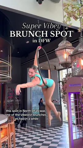 This is one of the best spots to take friends for Sunday Funday VIBES in DFW✨ you need @TheGlenRestaurant&Bar 🥂 I’m sure a lot of people have seen this spot on social media and we all have doubts about an instagrammable restaurant only being good for pictures. But that was not the case here! Not only was the Brunch delicious but the vibes are on point 💅 For brunch they have Live DJ, aerial acrobats & mimosa flights. My friend and I did the Mimosa flight, a whole bottle of champagne with different juices + fruit and also tried the Mexican omelet with chorizo, the French toast with fruit and syrup, and the biscuits with butter and jam to start. And by the end of this brunch I was buzzed, full, and ready to hit the next bar 😂 also pictured is their dessert tower with your choice of cake, freshly made churros, and cotton candy. Perfect if you are celebrating a birthday. This whole meal totaled around $150 but with the good service, the vibes, the good food, and a full bottle of champagne, I left stoked 🙌🏼 This is a great spot to take friends while in North DFW or if you are celebrating. They do Brunch every Saturday & Sunday from 11am-3pm📍Find them in The Star in Frisco, TX ✨