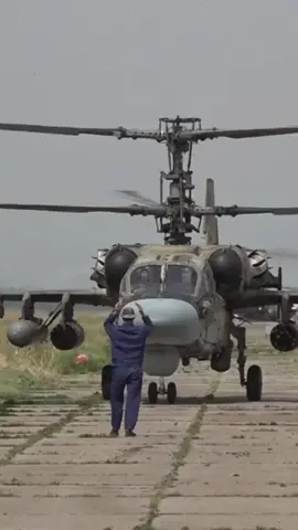 The lethal Ka-52 Alligator Attack Helicopter operated by the Russian Air Force. The Ka-52 is an all-weather attack helicopter. The twin rotor bird is a highly manoeuvrable helicopter that can destroy enemy armoured and unarmoured ground targets, tanks, low-speed aerial targets and personnel at the frontline and in tactical depth. It is also deployed as a surveillance platform and aerial command post for a group of attack helicopters. The Alligator is currently in use in the War in Ukraine.  🎥 svetoyar on YouTube  #ukrainewar #ukrainianwar #warinukraine #warinukraine2022 #russiaukrainewar #russiaukraineconflict #ukrainerussiawar #ukraine #ukrainianarmy #modernwarfare #warzone #russianairforce #ka52 #helicopter #helicopters #military #militaryaviation #reels 