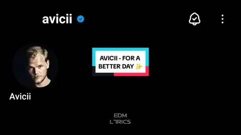 For A Better Day ✨️ #Avicii #ForABetterDay #Legacy #EDML7RICS #Edm #Music #Lyrics #Spanish #Enjoy #foryou #foryou #foryou #fyp #fyp #fyp #foryoupage #foryoupage #foryoupage 