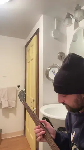 Sitting on the toilet singing about brick walls #fyp #originalsong 