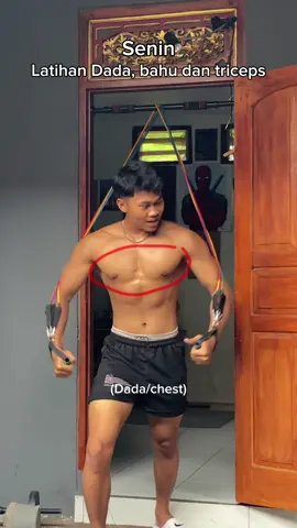 Nih jadwal workout menggunakan karet multifungsi cuy🔥 #homeworkout #olahraga #workoutmotivation #fitnes #calistenic #resistendband #gym 