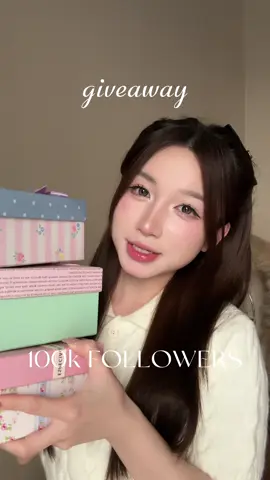 Thank you 100k followers 🫶🏻💗 #giveaway #foryou #makeup #goclamdep 