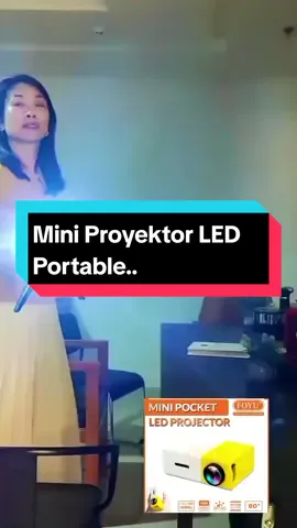 #miniproyector mini projektor harga 100ribuan sudah dapat. Mini Proyektor LED Portable . berasa punya bioskop pribadi. sgera cek keranjang kuning. 