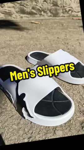 Men's slippers for men. napakatibay na slippers po ito click the yellow basket to order #fyp #mensslippers #men #slipper #mensfashion 