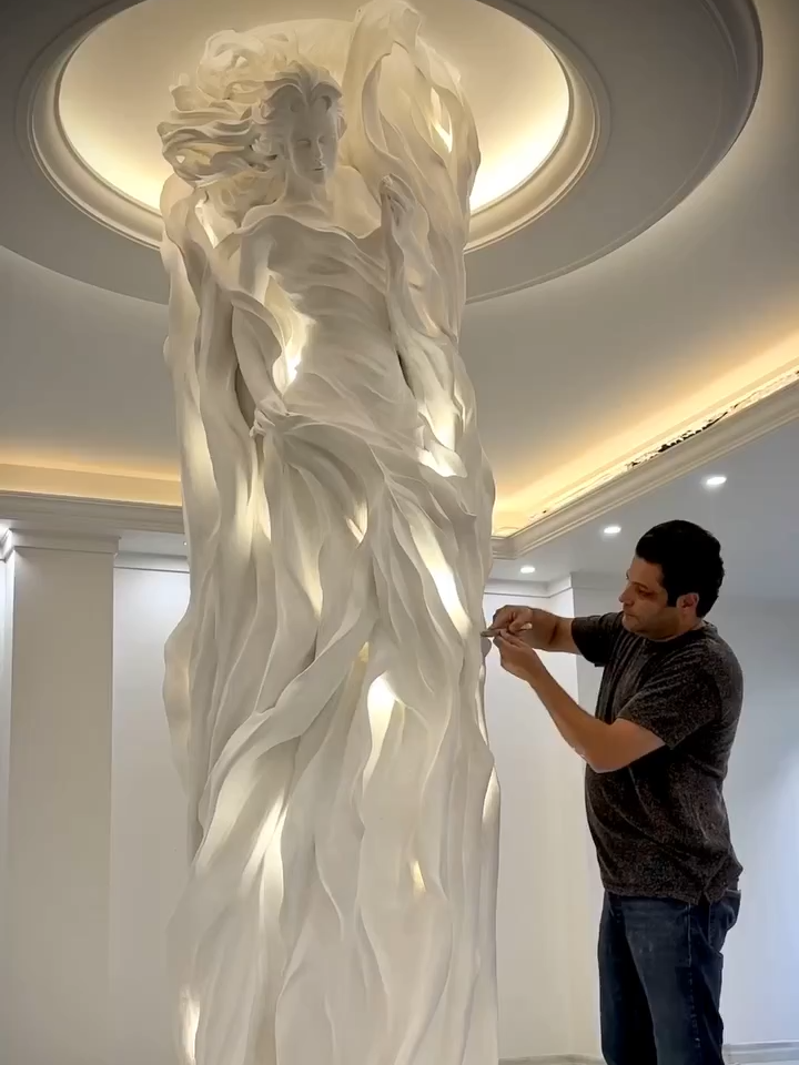 Incredible relief art by sculptor Hossein Behzadi #Art  #Artists  #Sculpture  #Sculptures  #Sculptor  #ReliefArt  #Contemporaryart  #EtherealSculpture  #ArtandCulture  #ArtsandCulture  #MoltenImmersiveArt  #MoltenAffect  #Curation  #Curator  #ArtCuration  #ArtCurator  #DorothyDiStefano