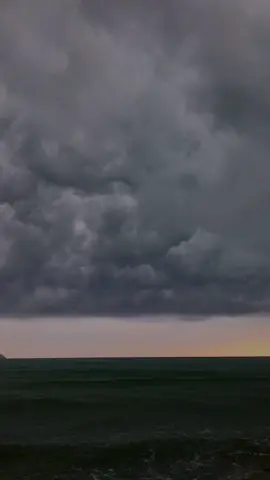 without music, enjoy the atmosphere #darkambient #rain #nature #backtonature #cloudy #beach #ambient #alone #lonely #ocean #calm #introvert 