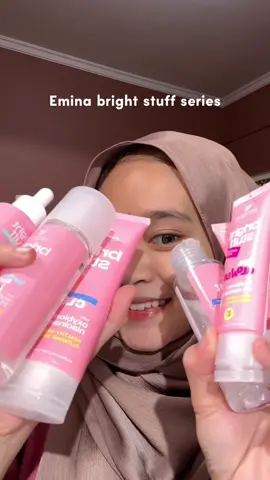 Yeaaay! New look with improved formula emina bright stuff💞 satset paket lengkap, gentle bgt buat remaja #eminabrightstuff #skincarelokal #skincareemina @Emina Store  