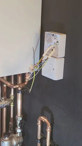 Eph wireless stat wire up. Say what u want its how I do it 👊 #stat #sparky #sparklife  #boiler 