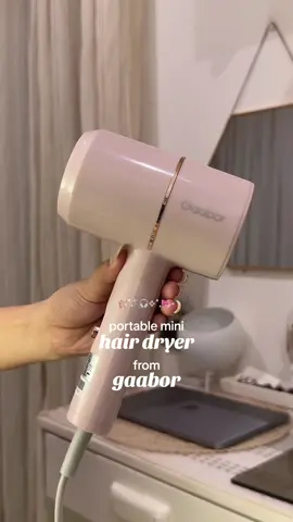 keep your hair in-style with gaabor’s protable hair dryer wherever you go! 💓 #GaaborPH  #GaaborPRODUCT #GaaborNaSiDavid #GaaborNewAmbassador   #GaaborTiktokVideoChallenge