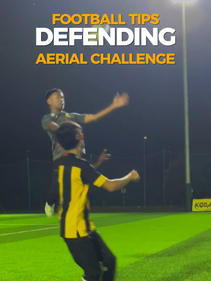 Bola tinggi selalunya korang rebut atau korang menyorok? #kopaarena #usm #penang #kelantan #football #tips #defender #aerialchallenge