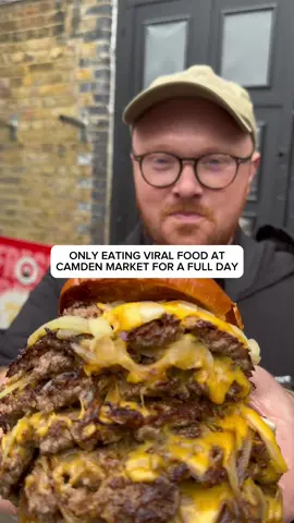 PART 1 | ONLY EATING VIRAL FOOD AT CAMDEN MARKET FOR A FULL DAY 🤤  1. @yorksburrito  2. @omdhotdogs  3. @peckish_burgers  I believe all traders do have #halal options but your best of checking with them as it’s not clear.  🗺️ ALL THE PLACES I VISIT AND WANT TO VISIT AND PINNED ON MY STEP FOODIE MAP WHICH CAN BE FOUND AT THE IN MY BIO.  ⭐️ If you can’t take a date, take a mate! Tag tag tag x  #camden #camdentown #camdenmarket #london #streetfood #londonfood #londoneats #foodblogger #foodreview #foodies #FoodLover #affordable #market #hotdog #burger #fyp