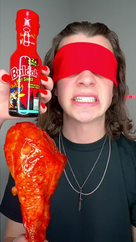Yes OR No!? 🥵 (Giant Spicy Chicken) #fyp 