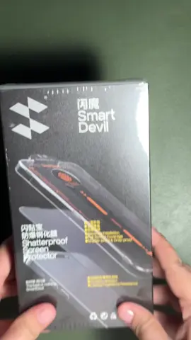 Unboxing smart devil screen protector. #smartdevil #smartdeviltemperedglass #iphone15promax #iphone #temperedglass #screenprotector 