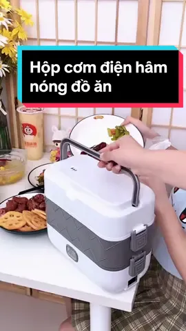 Hộp cơm cắm điện 2 tầng 4 ngăn INOX giữ nhiệt, hâm nóng đồ ăn tự nấu cơm tiện lợi #xuhuong #trending #tiktok #ShopDecorNghethuat #dodungnhabep 