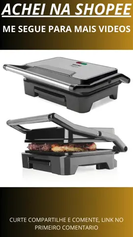 Grill Sanduicheira Asteria Compact Mallory 900w Com Coletor Gordura
