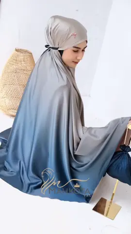 Mukena gradasi#mukenaadem #mukenamewah 