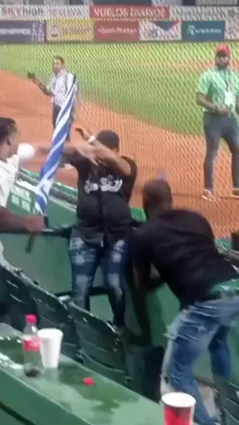 Otra pelea mas en el Estadio Quisqueya de Republica Dominicana.  Hay que prestarle mucha atención a esto, antes de que sea tarde.  #foryourpage #foryoupage #foryou #forme #parami #parati #for #Baseball #MLB #sports #deportes #NBA #mvpn 