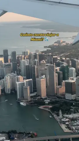 Cuanto cuesta viajar a Miami? ✈️ #Miami 