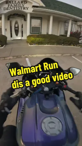 WALMART TIME RAHHH #biketok #r7 #motovlog #r3 #ninja400 #bikerboy #helmet #BookTok #books #biker #grom #howto #motorcyclemen 