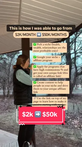 Affiliate marketing is when you recommend products/services and make a % commission per successful sale. You can recommend anything- from clothes to makeup to tech tools. I focus on wealth + education + technology since they are the top trending niches. High ticket products are high-value products with a commission % more than 20-30%. These are the 15 programs that are not only high-ticket but in-demand to help you get started! Google them and go to their website to apply 👉🏼 Fanfuel - upto 50% commissions 👉🏼 SellHealth - 30-50% 👉🏼 Spektra - 30%  👉🏼 Organifi - 30% 👉🏼 JustCBD - variable 👉🏼 Goldco - upto $200/ sale 👉🏼 FXPrimus - upto $600 👉🏼 Etoro - 25% or upto $400 👉🏼 Capitalist Exploits - 50% 👉🏼 Plus 500- upto $800 👉🏼 WPX hosting - $75-$85/ sale 👉🏼 WP ENGINE - $200 👉🏼 Convertkit - 30% 👉🏼 Clickfunnels - upto 40% 👉🏼 Liquid Web - upto 150% monthly hosting + $150/sale  ‼️ If you want to learn how I started, tap my name and find my freebie ‼️ Follow @ashley.theaffiliate