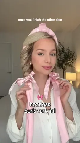 The easiest heatless curl tutorial🎀 Using @Luxy Hair Extensions Heatless Curling set. It’s so comfortable to sleep in and you wake up with beautiful curls every time💗 Use code ALEXGABOURY to save on luxyhair.com ✨  #luxyhairpartner #heatlesscurlerset