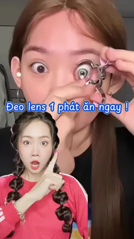 Dành cho mấy ní đeo lens cả ngày không vô, có cái này 1 phát ăn ngay luôn