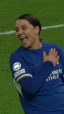 Poetry in motion 🤌 #UWCL #WomensFootball #ChampionsLeague #ChelseaFC #SamKerr 