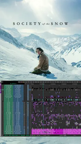 🎞️ J.A. Bayona's Society of the Snow — editing timeline ✂️ Jaume Martí, Andrés Gil, Roberto Bra #lasociedaddelanieve #societyofthesnow #jabayona #editing #timeline #postproduction #netflix #mediacomposer #avid