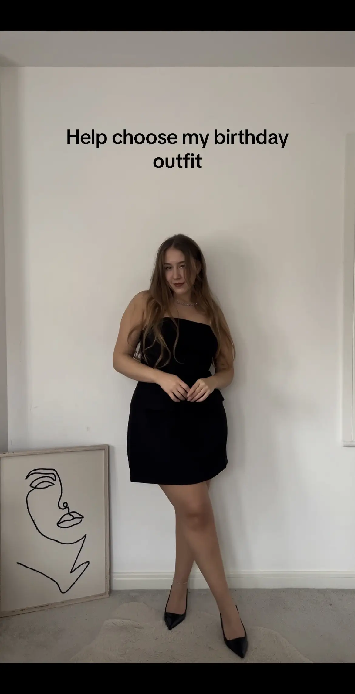 Comment which one should i wear for my bday? #outfitideas #birthdayoutfit #blackoutfitinspo #lbd #littleblackdress 