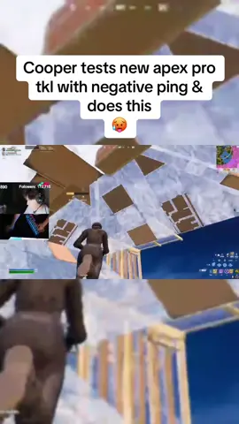 The most satisfying keybord in the world #cooperfn #fortnitecompetitive #fortniteclips #nacentral 