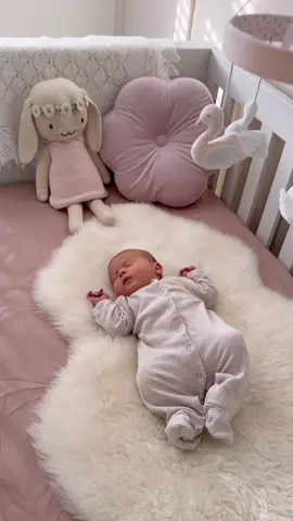 Happy due date Ella Sofia 🌸 6 days old today 🤍 #newborn #baby #babygirl #babysleeping #newbornscrunch #babytiktok 