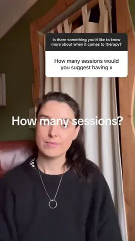 🤔 How many sessions? The answer is, like so many, it depends! 6 sessions is a good starting point. Indeed, many free counselling services will limit counselling to 6 sessions for short term support. We will initially ‘contract’ for 6 sessions, and then regularly review and recontract beyond that if you would like to. At the beginning of our work together we will set some goals in answer to the question ‘What would you like to be different at the end of this therapy?’ When we review and talk about whether you would like to continue for more sessions, we do so with these goals in mind and how you feel you are progressing towards them. This gives some structure to the work, and gives us a focus, while remaining client led. It is always up to you. . . . #therapy #adleriantherapy #counselling #psychotherapy #adler #gofortherapy #therapist #psychotherapist #therapistuk #thecouragetobedisliked 