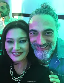 Nurgül Yeşilçay ve Selim Bayraktar's Reunion 🫂💚 #NurgülYeşilçay #SelimBayraktar #VedaMektubu #AlaZiy 