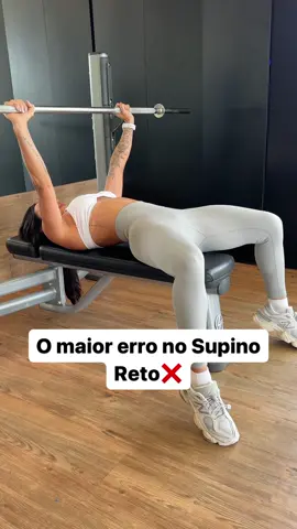 Não faça o Supino Reto assim❌