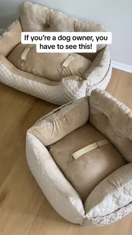 Dog owner life hack!!! This travel bed will not only reduce your pets travelling anxiety and sickness, but they also keep your pet comfortable and safe while you concentrate on driving. 🐶🚗 ##doglover##cavoodle##cavoodlepuppy##dogownerproblems##dogsofttiktok##dogcarbed