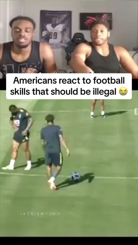 The last clip is a classic 💪💪 #football #americansreact 