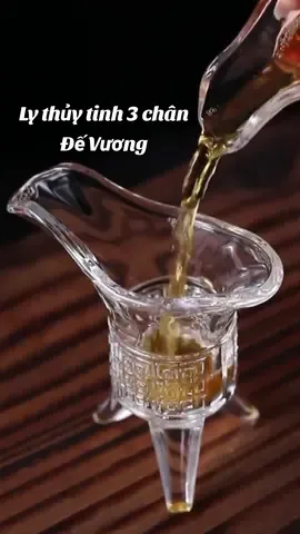 Có bộ ly đế vương này, ngồi nhâm nhi đàm đạo thì hết nước chấm! #lythuytinh #lyuongruou #lydevuong #lyhoangde #lytanthuyhoang #ly3chantrungco #lythuytinhhoangde 